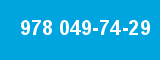 978 049-74-29 978 049-74-29